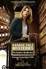 Постер фильма Garage Sale Mystery: Pandora's Box с названием и персонажими с данной картины